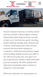 Mobile Screenshot of hoosieroutdoorservices.com